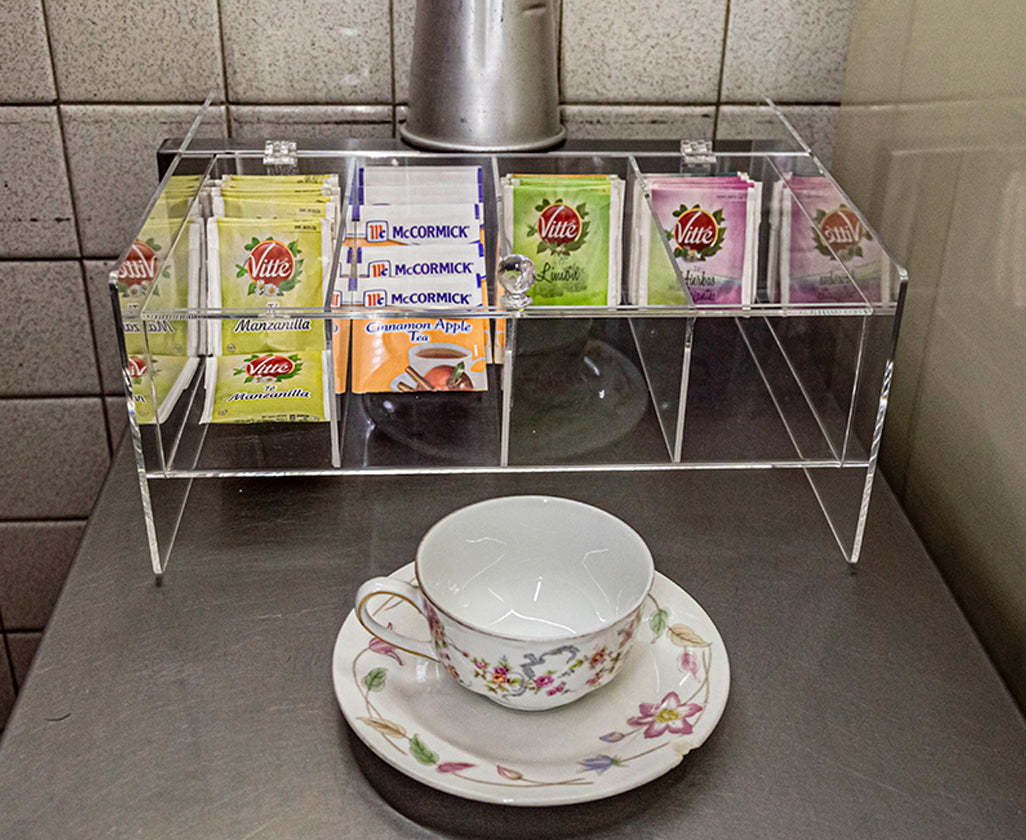 Crisp - Organizador de té acrílico - Dale un sitio